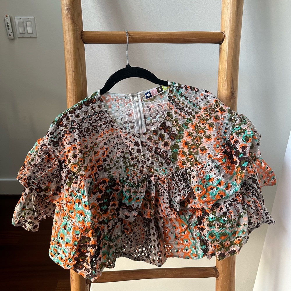 MSGM crop top. Made in Italy.